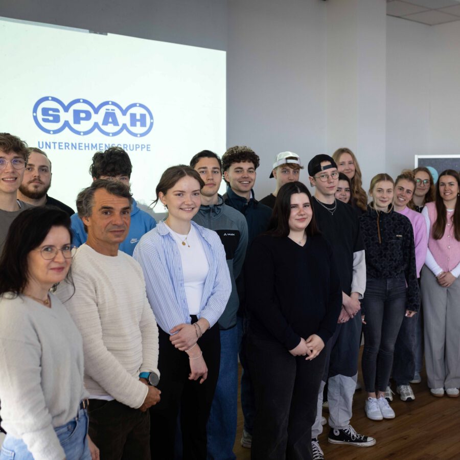 Gruppenbild der SPÄH Azubis
